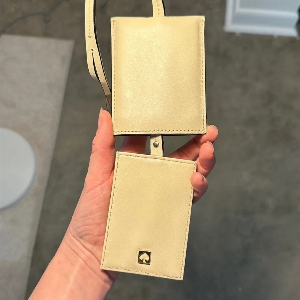NWT Kate Spade Boarding Call Luggage Tag